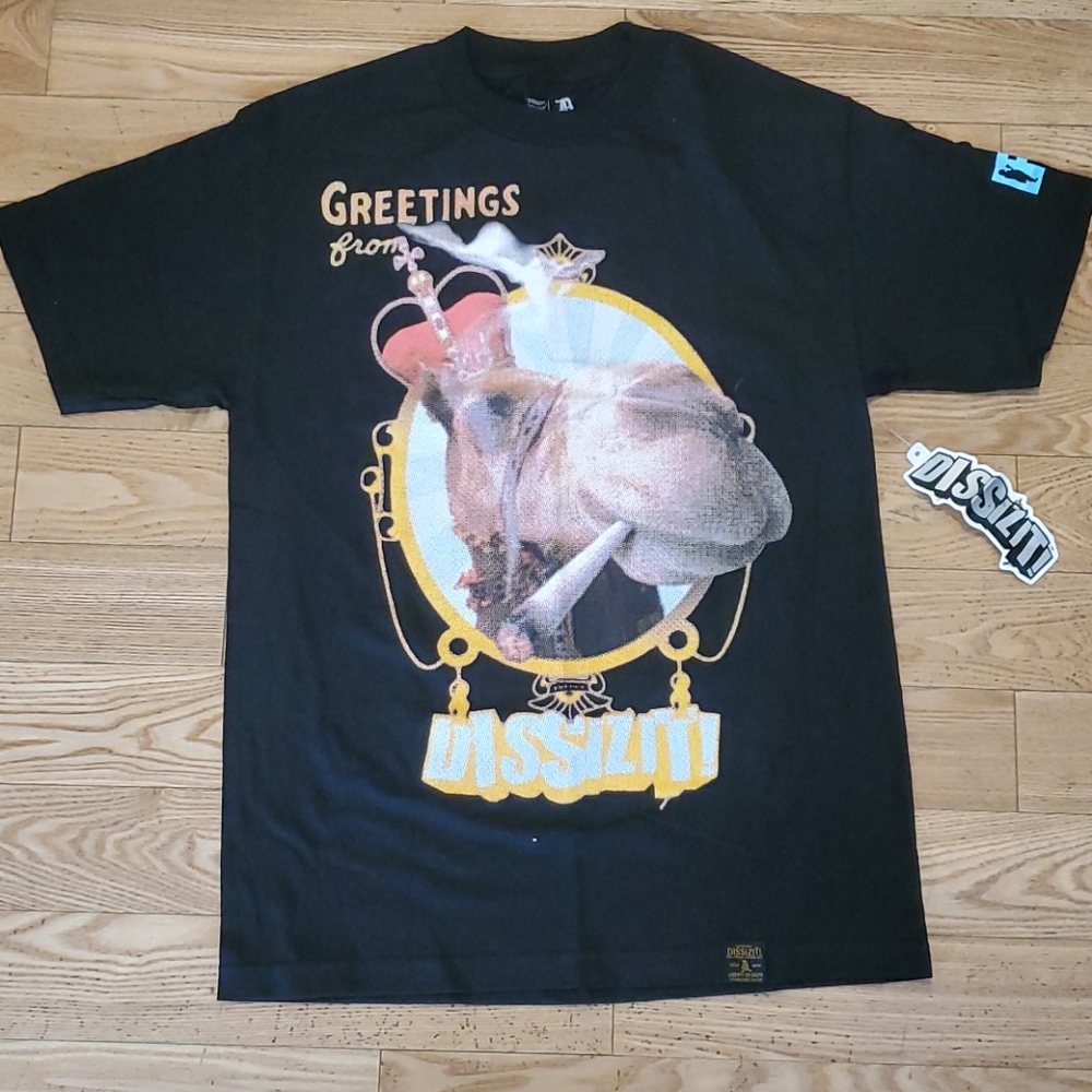 Dissizit Streetart Camel Tshirt